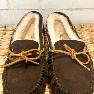 Fireside Brown Suede Men's Loafers
